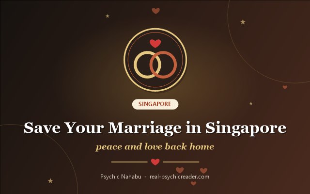 How to Save Your Marriage in Singapore